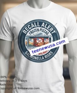 Official Walmart Frozen Pizza Salmonella Recall Survivor Tee