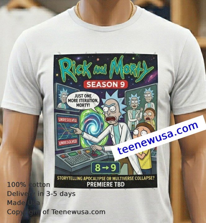 Rick and Morty season 9 t-shirt Rick And Morty Season 9 T Shirt