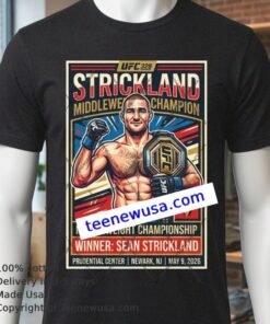 Sean Strickland Wins Ufc 328 Middleweight Championship T Shirt