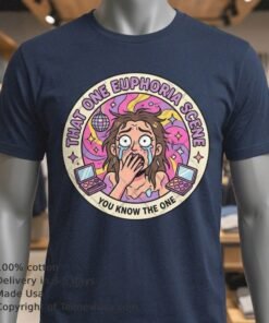 Sydney Sweeney Goes Fully Topless In Wild Euphoria Scene T Shirt