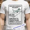 T Shirt Commemorating The Denver Airport Accident