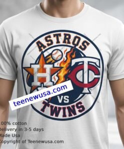 Astros Vs Twins Sport T Shirt