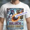 Avalanche Vs Golden Knights Nhl Sport T Shirt