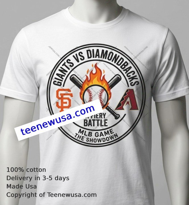 giants vs diamondbacks sport t-shirt Giants Vs Diamondbacks Sport T Shirt