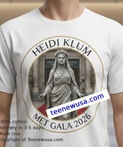 Heidi Klum 2026 Met Gala T Shirt