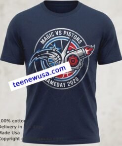 Magic Vs Pistons Spport Nba T Shirt