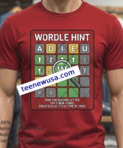 Wordle Hint T Shirt