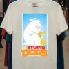 2 Stupid Dogs Cartoon Network Character Shirt White T Shirt 3