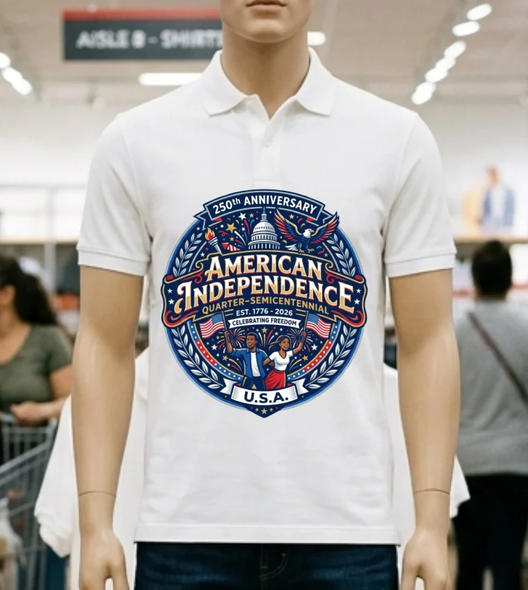 250th Anniversary Of American Independence T Shirt White T Shirt