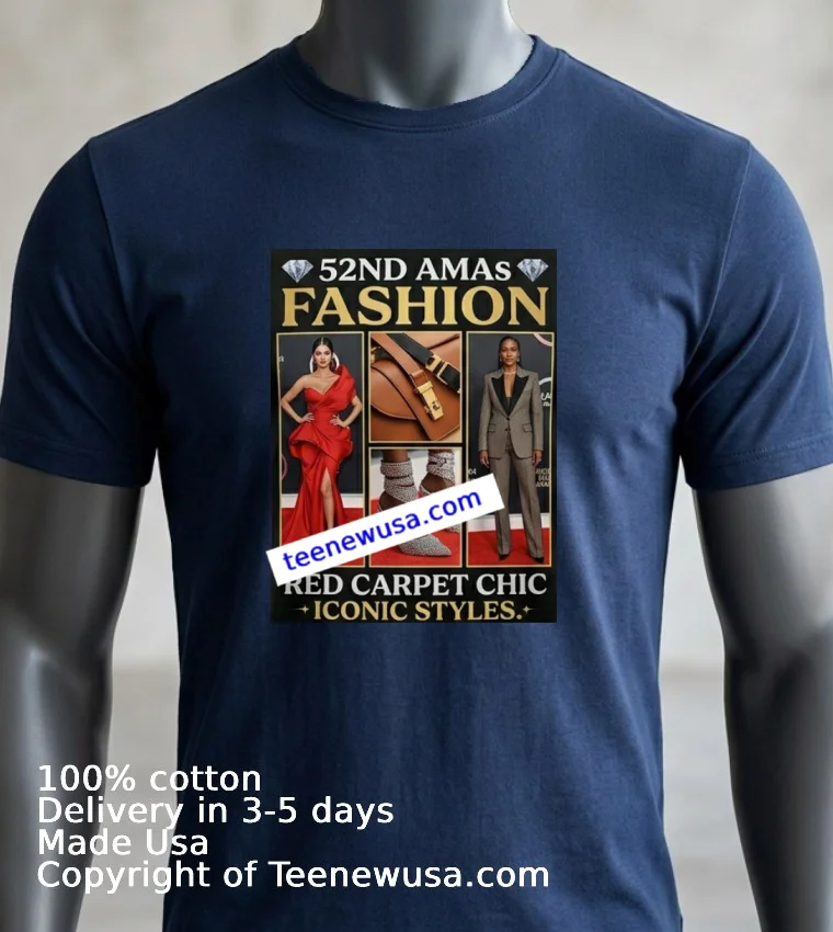 52Nd Amas Fashion T Shirt - navy-shirt 3 52nd Amas Fashion T Shirt Navy Shirt 3