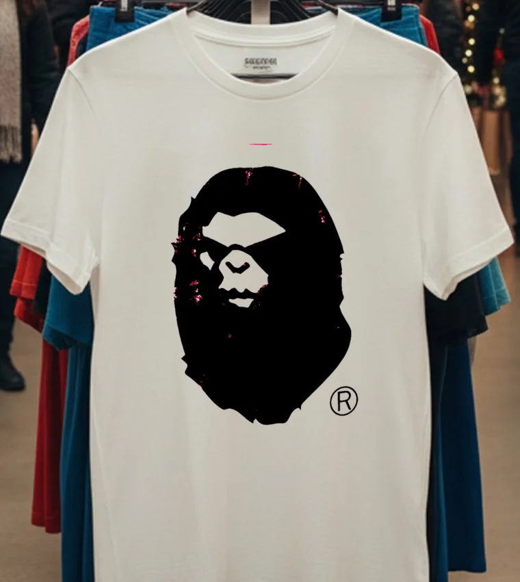 A Bathing Genuine Nowhere Journey Shirt - white-t-shirt A Bathing Genuine Nowhere Journey Shirt White T Shirt