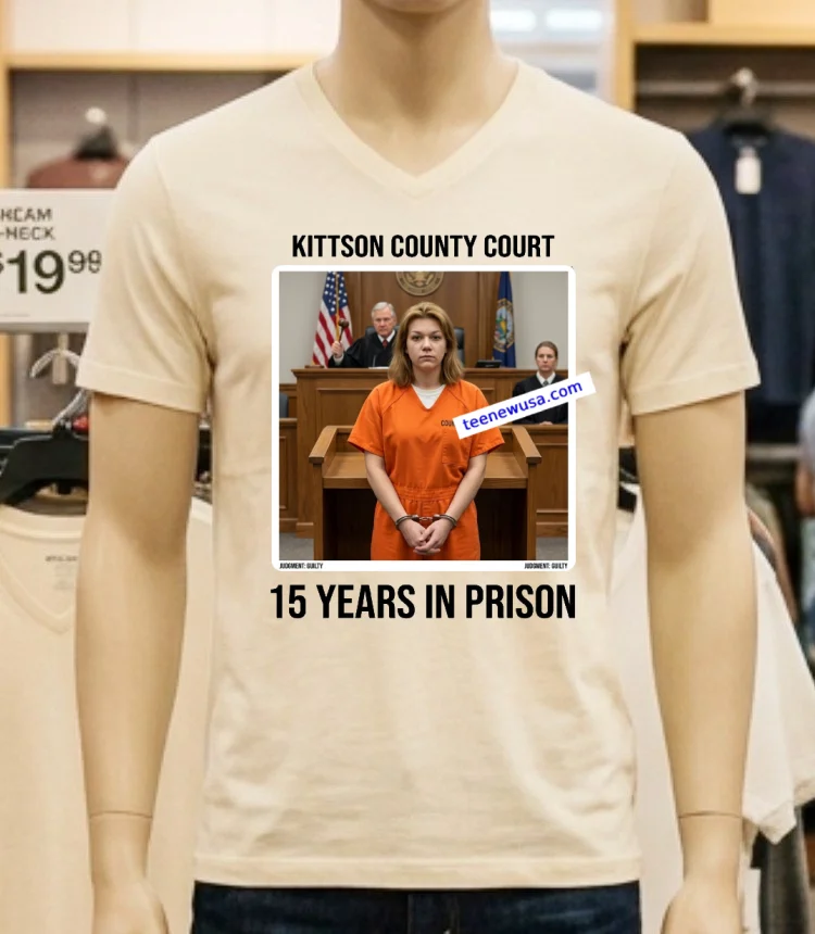 A Kittson County Court Sentenced Jordan Hanson To 15 Years In Prison T Shirt - white-t-shirt A Kittson County Court Sentenced Jordan Hanson To 15 Years In Prison T Shirt White T Shirt 1