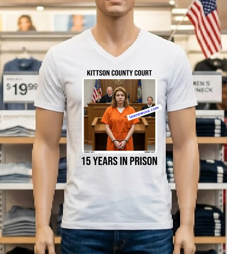 A Kittson County Court Sentenced Jordan Hanson To 15 Years In Prison T Shirt - white-t-shirt A Kittson County Court Sentenced Jordan Hanson To 15 Years In Prison T Shirt White T Shirt
