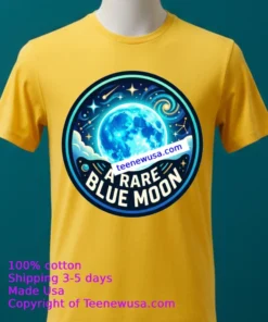 A Rare Blue Moon T Shirt