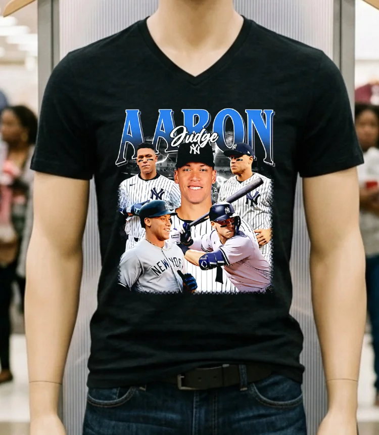 Aaron Judge New York Yankees Graphic Mlb Shirt - balck-shirt Aaron Judge New York Yankees Graphic Mlb Shirt Balck Shirt 1