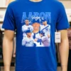 Aaron Judge New York Yankees Graphic Mlb Shirt Blue Shirt