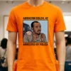 Abdikerm Eidleh 42 Was Arrested By Police T Shirt Orange Shirt