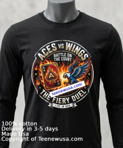 Aces Vs Wings Limited Edition Sports T Shirt