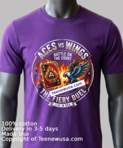 Aces Vs Wings Limited Edition Sports T Shirt
