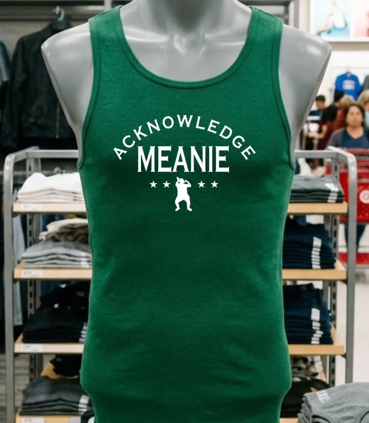 Acknowledge Meanie Shirt - green-shirt Acknowledge Meanie Shirt Green Shirt