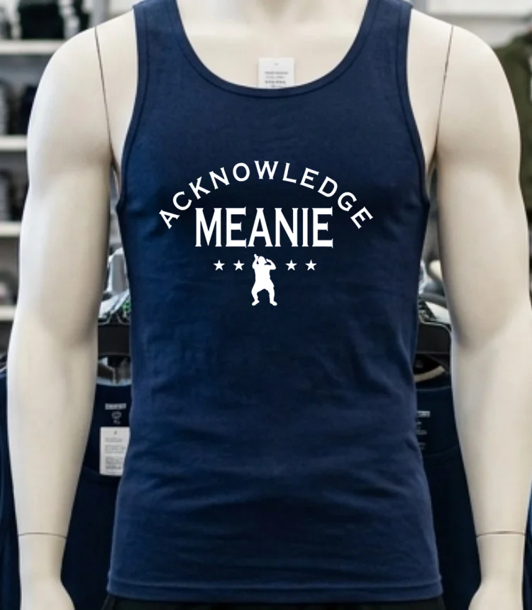 Acknowledge Meanie Shirt - navy-shirt Acknowledge Meanie Shirt Navy Shirt