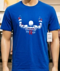 Alex Ovechkin Washington Jersey Silhouette Nhl Shirt