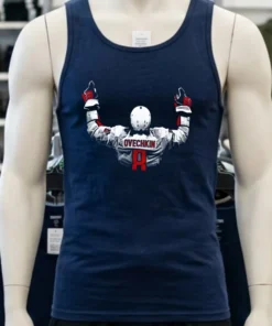 Alex Ovechkin Washington Jersey Silhouette Nhl Shirt