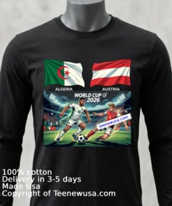 Algeria Vs Austria World Cup 2026 T Shirt