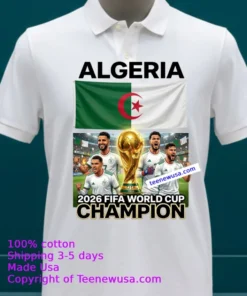 Algeria World Cup 2026 Fan T Shirt