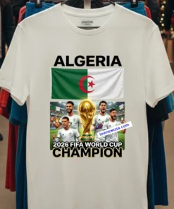 Algeria World Cup 2026 Fan T Shirt