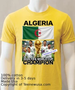 Algeria World Cup 2026 Fan T Shirt