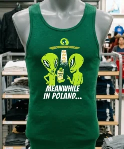 Alien Abduction Pierogi Polish Meanwhile In Poland Shirt
