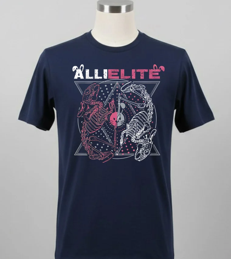 Allielite Graphic Shirt Balck Shirt