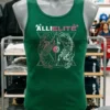 Allielite Graphic Shirt Green Shirt