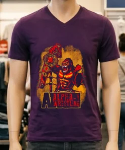 Alpha Wrestling A1 Champ Gorilla Shirt