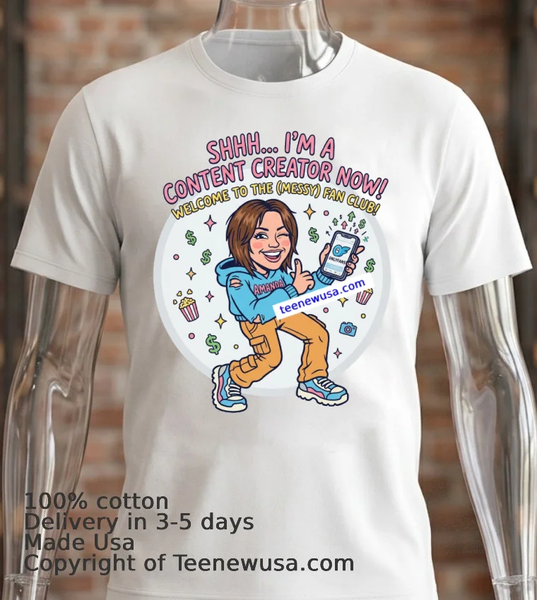 Amanda Bynes Joins Onlyfans T Shirt - white-t-shirt 2 Amanda Bynes Joins Onlyfans T Shirt White T Shirt 2