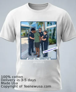 Amari Tamire Hill (21 Years Old, Residing In Sunrise) Was Arrested In Connection With The Margaritaville Resort In Hollywood T Shirt