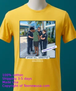 Amari Tamire Hill (21 Years Old, Residing In Sunrise) Was Arrested In Connection With The Margaritaville Resort In Hollywood T Shirt