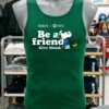 American Red Cross Snoopy Shirt Green Shirt