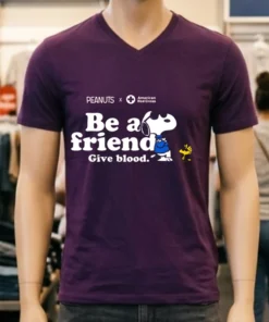 American Red Cross Snoopy Shirt