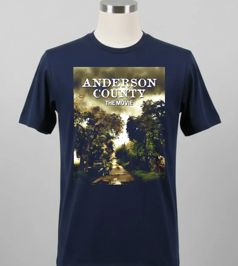 Anderson County Movie Graphic Shirt Balck Shirt