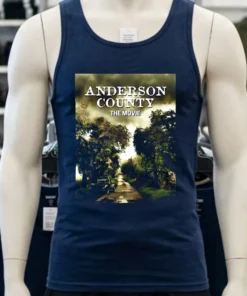 Anderson County Movie Graphic Shirt Navy Shirt