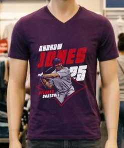 Andruw Jones Atlanta Diamond 25 Shirt