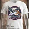 Angels Vs Tigers Fan Sports T Shirt White T Shirt 2