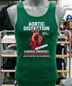 Aortic Dissection And Warnings About The Dangers Of This Disease To Health T Shirt