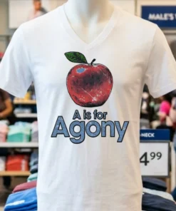 Apple A Is For Agony Vintage Shirt