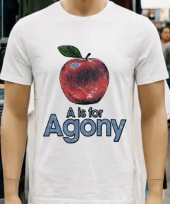 Apple A Is For Agony Vintage Shirt