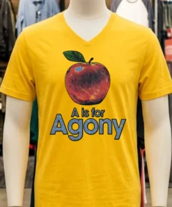 Apple A Is For Agony Vintage Shirt