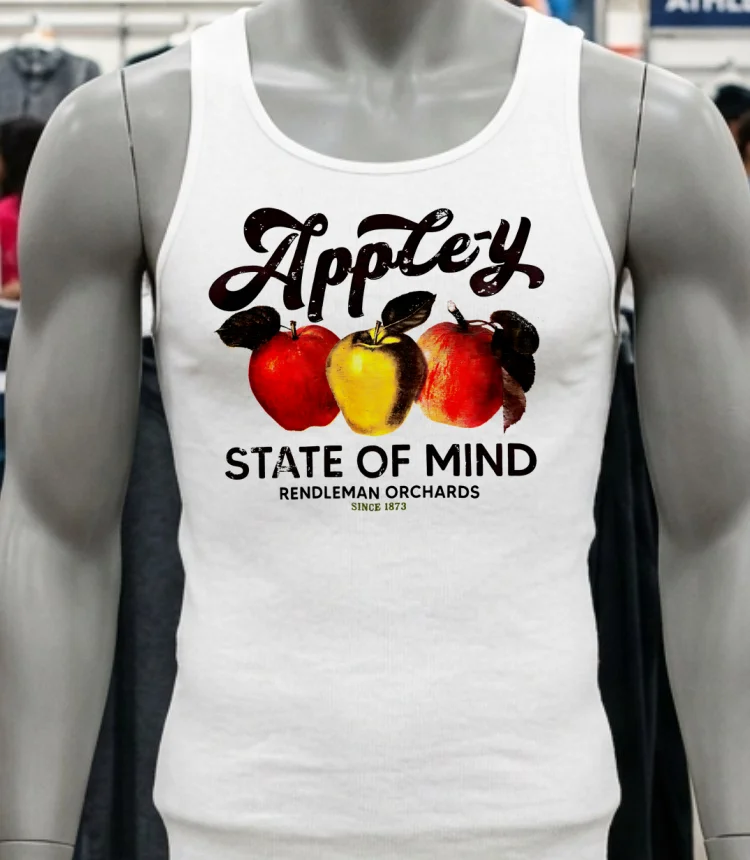 Apple Y State Of Mind Rendleman Orchards Since 1873 Shirt - white-t-shirt Apple Y State Of Mind Rendleman Orchards Since 1873 Shirt White T Shirt 1