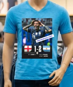 Argentina Came From Behind To Beat England 2 1 In The World Cup Semifinals T Shirt